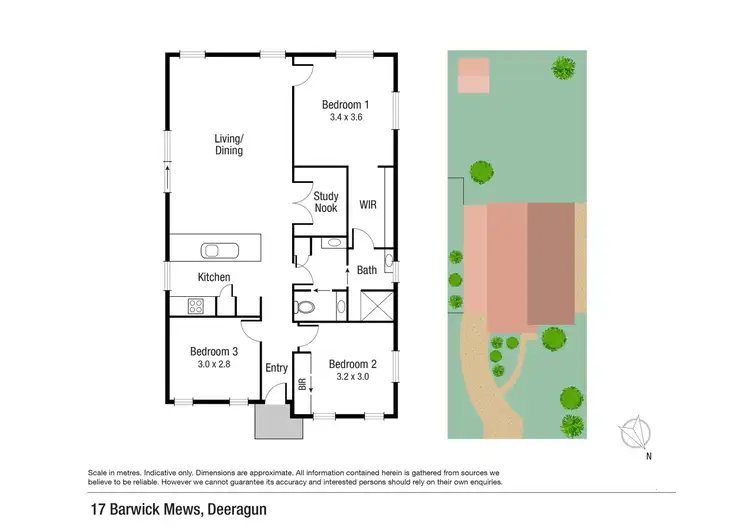 Floorplan of Homely house listing, 17 Barwick Mews, Deeragun QLD 4818