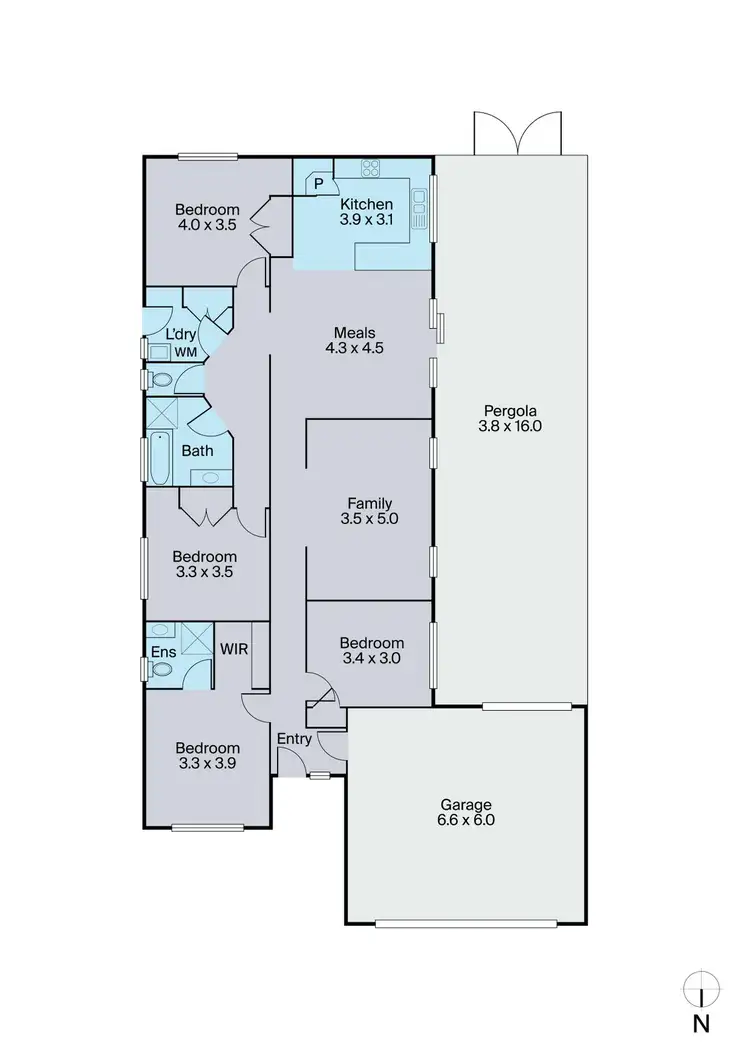 Floorplan of Homely house listing, 52 Greendale Boulevard, Pakenham VIC 3810