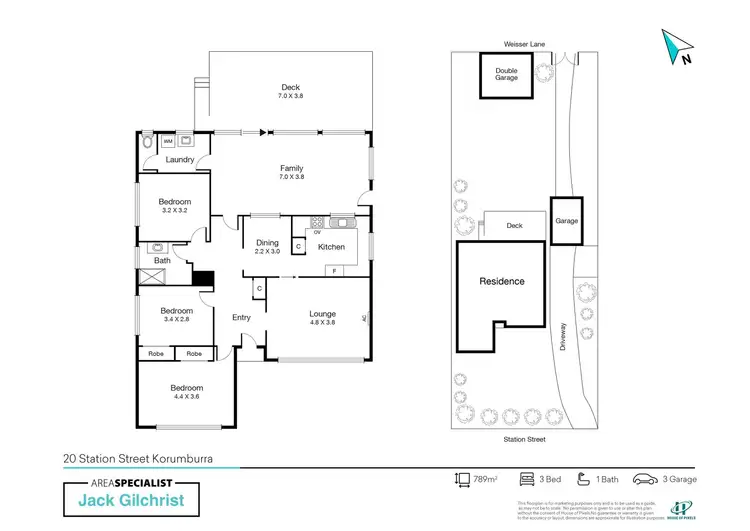 Floorplan of Homely house listing, 20 Station Street, Korumburra VIC 3950