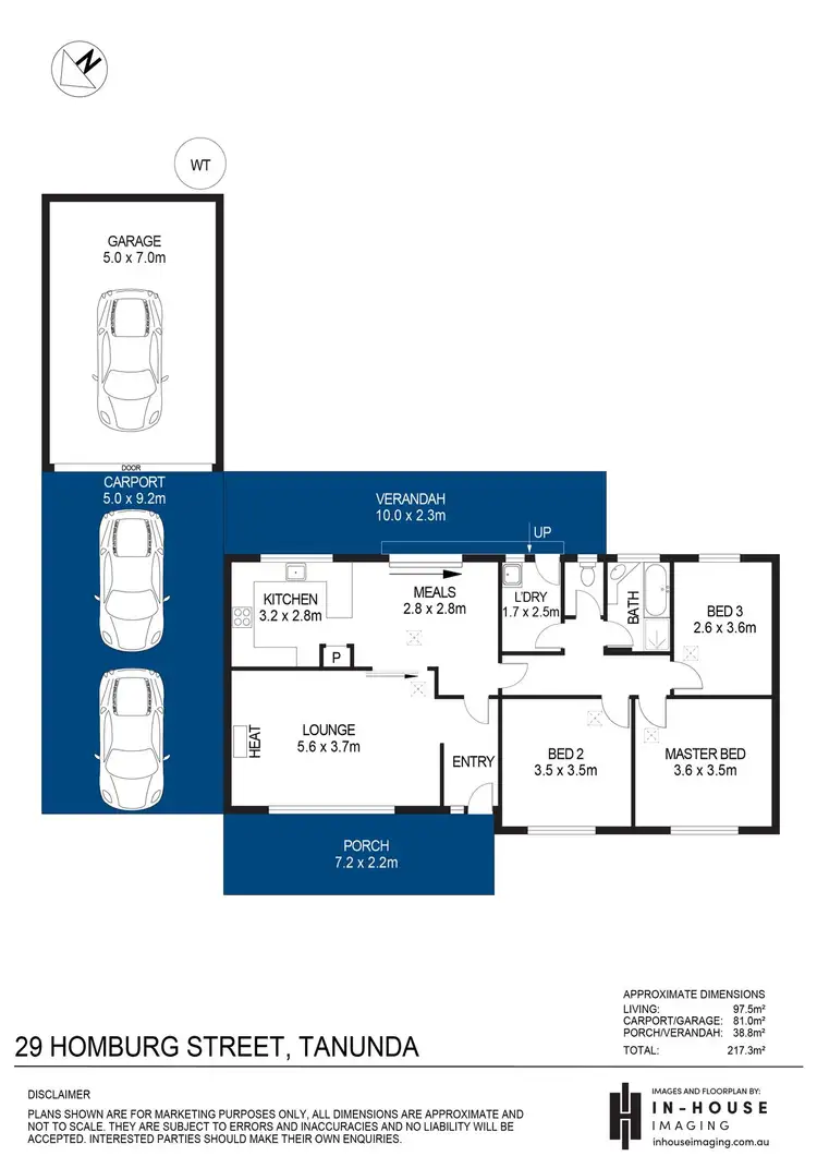 Floorplan of Homely house listing, 29 Homburg Street, Tanunda SA 5352