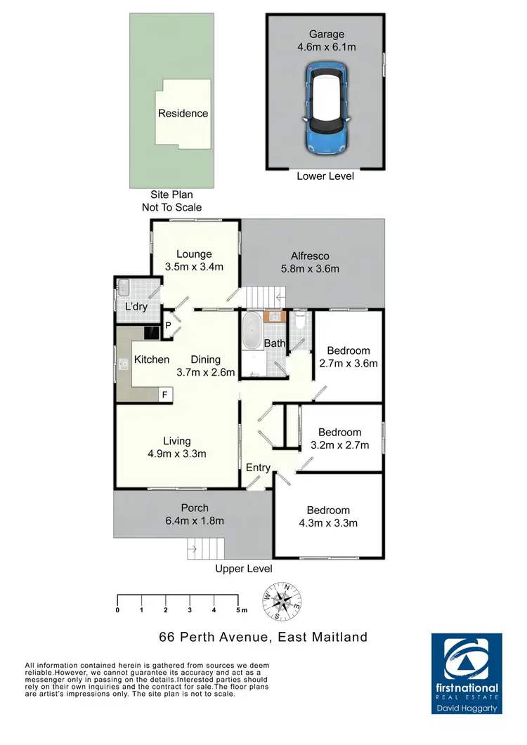 Floorplan of Homely house listing, 66 Perth Avenue, East Maitland NSW 2323