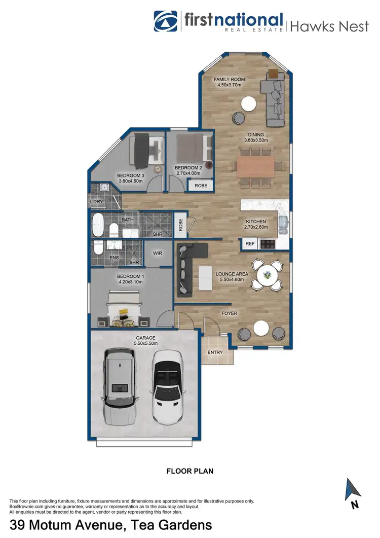 Floorplan of Homely house listing, 39 Motum Avenue, Tea Gardens NSW 2324
