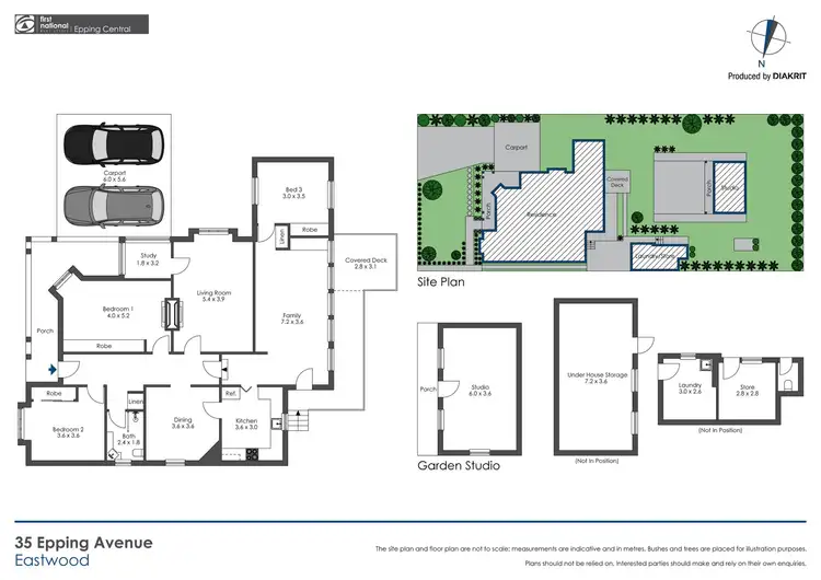 Floorplan of Homely house listing, 35 Epping Avenue, Eastwood NSW 2122