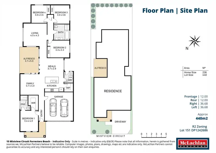 Floorplan of Homely house listing, 15 Mistview Circuit, Forresters Beach NSW 2260