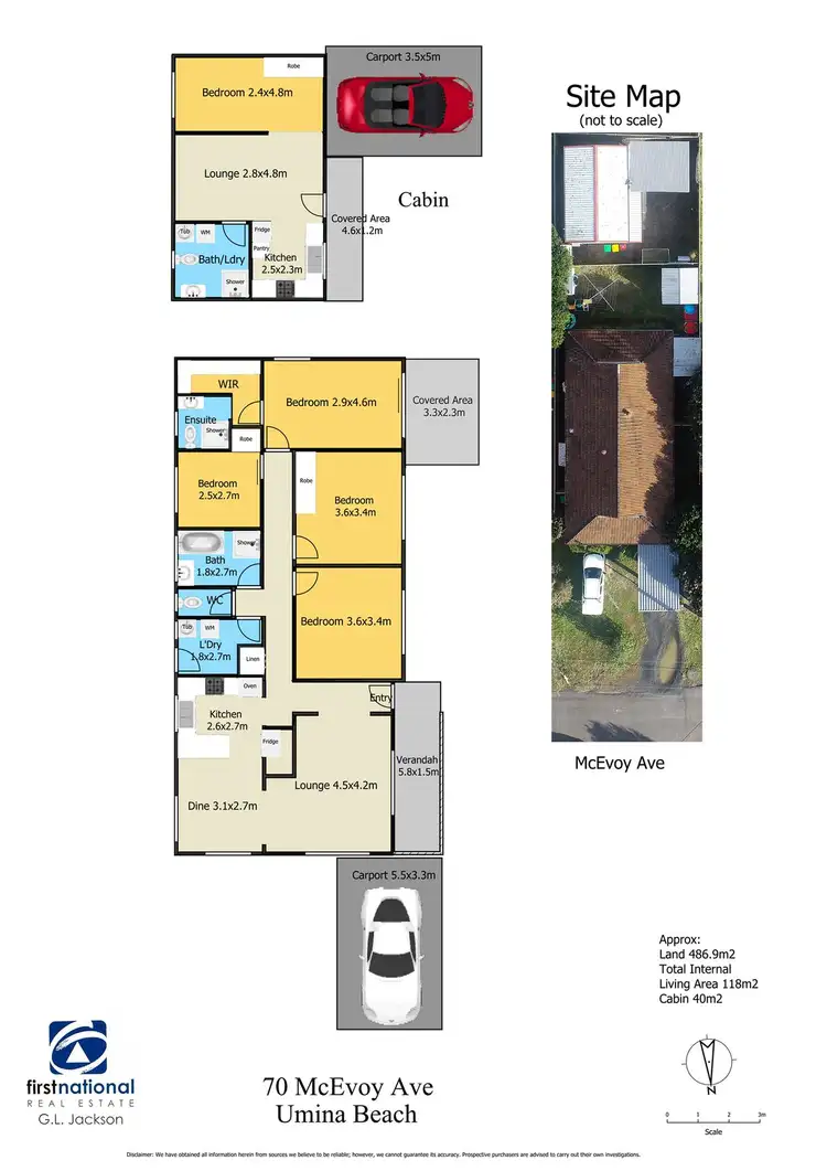 Floorplan of Homely house listing, 70 McEvoy Avenue, Umina Beach NSW 2257