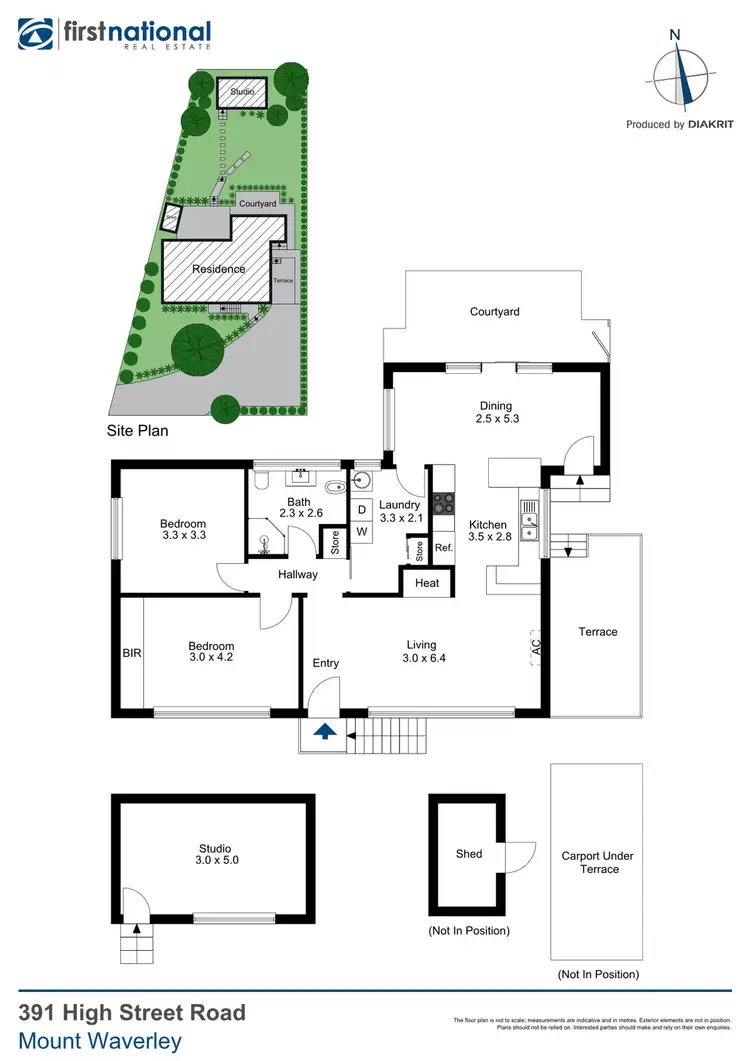 Floorplan of Homely house listing, 391 High Street Road, Mount Waverley VIC 3149