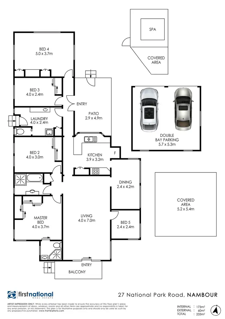 Floorplan of Homely house listing, 27 National Park Road, Nambour QLD 4560