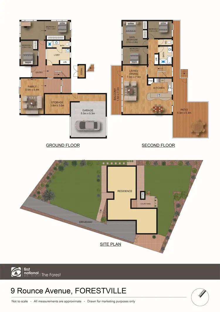 Floorplan of Homely house listing, 9 Rounce Avenue, Forestville NSW 2087