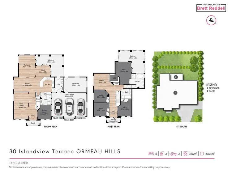 Floorplan of Homely house listing, 30 Islandview Terrace, Ormeau Hills QLD 4208