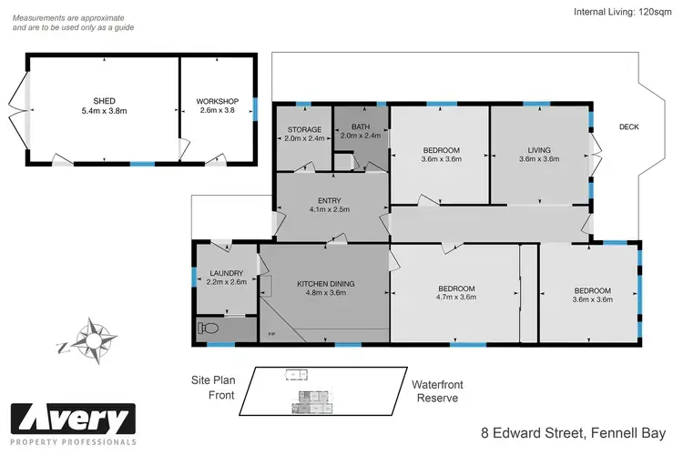 Floorplan of Homely house listing, 8 Edward Street, Fennell Bay NSW 2283