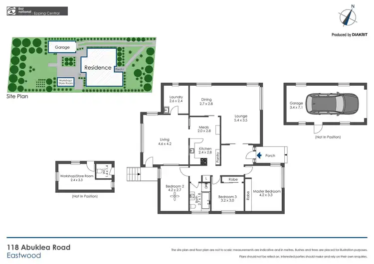 Floorplan of Homely house listing, 118 Abuklea Road, Eastwood NSW 2122