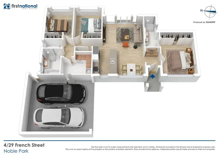 Floorplan of Homely unit listing, 4/29 French Street, Noble Park VIC 3174