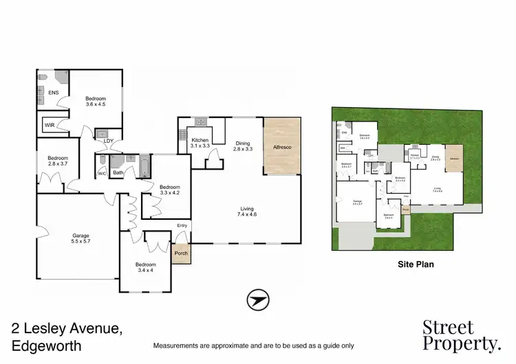 Floorplan of Homely house listing, 2 Lesley Avenue, Edgeworth NSW 2285