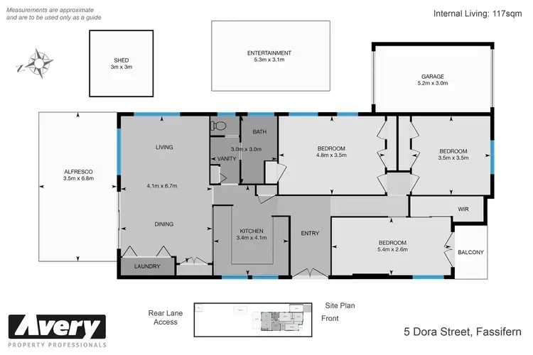 Floorplan of Homely house listing, 5 Dora Street, Fassifern NSW 2283