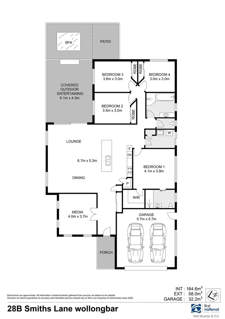 Floorplan of Homely house listing, 28B Smiths Lane, Wollongbar NSW 2477