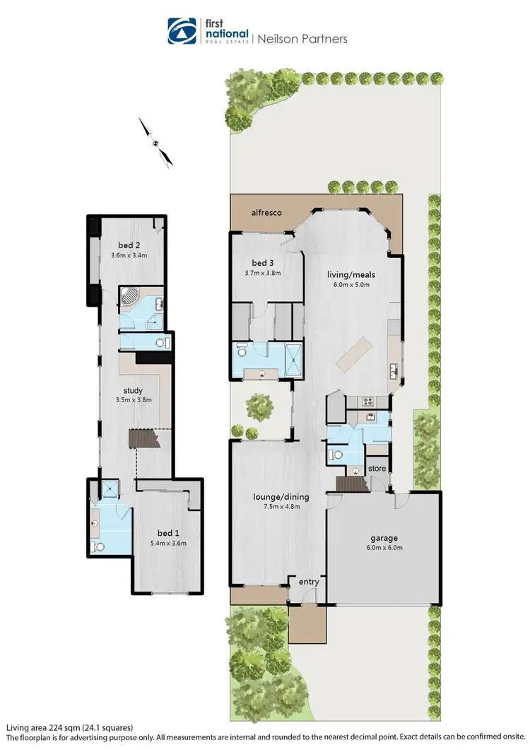 Floorplan of Homely house listing, 13A Wilson Street, Berwick VIC 3806