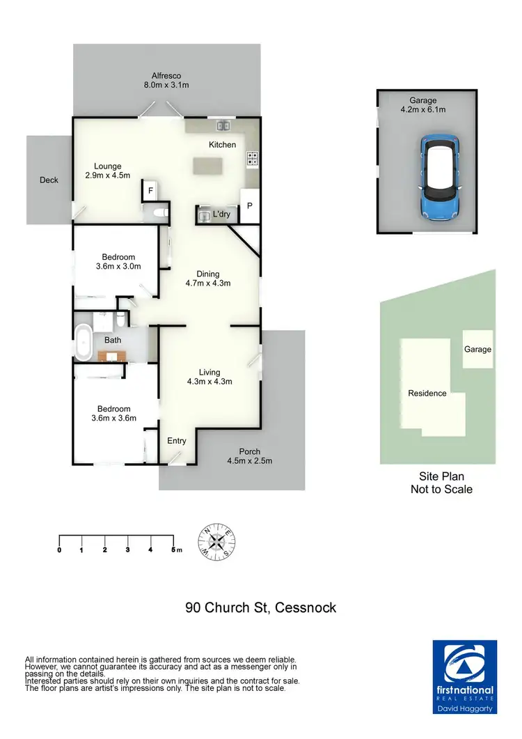 Floorplan of Homely house listing, 90 Church Street, Cessnock NSW 2325