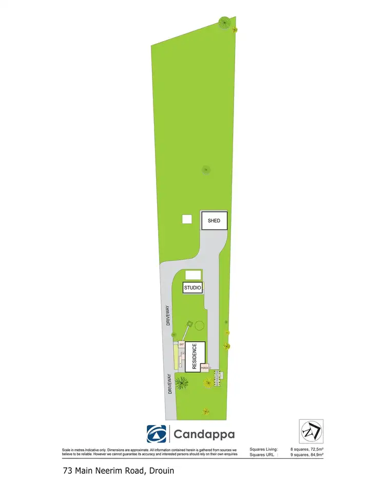Floorplan of Homely house listing, 73 Main Neerim Road, Drouin VIC 3818