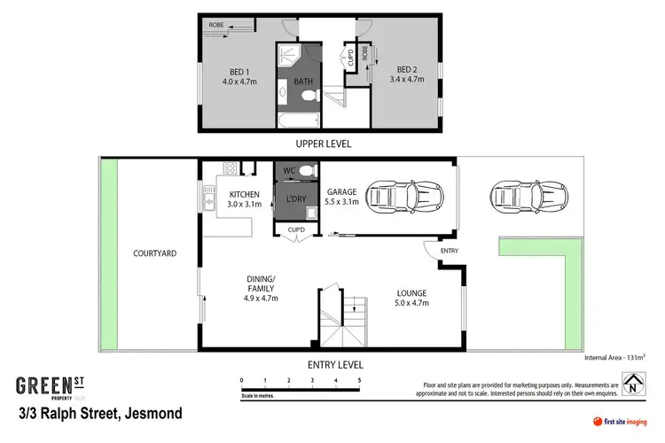 Floorplan of Homely townhouse listing, 3/3 Ralph Street, Jesmond NSW 2299
