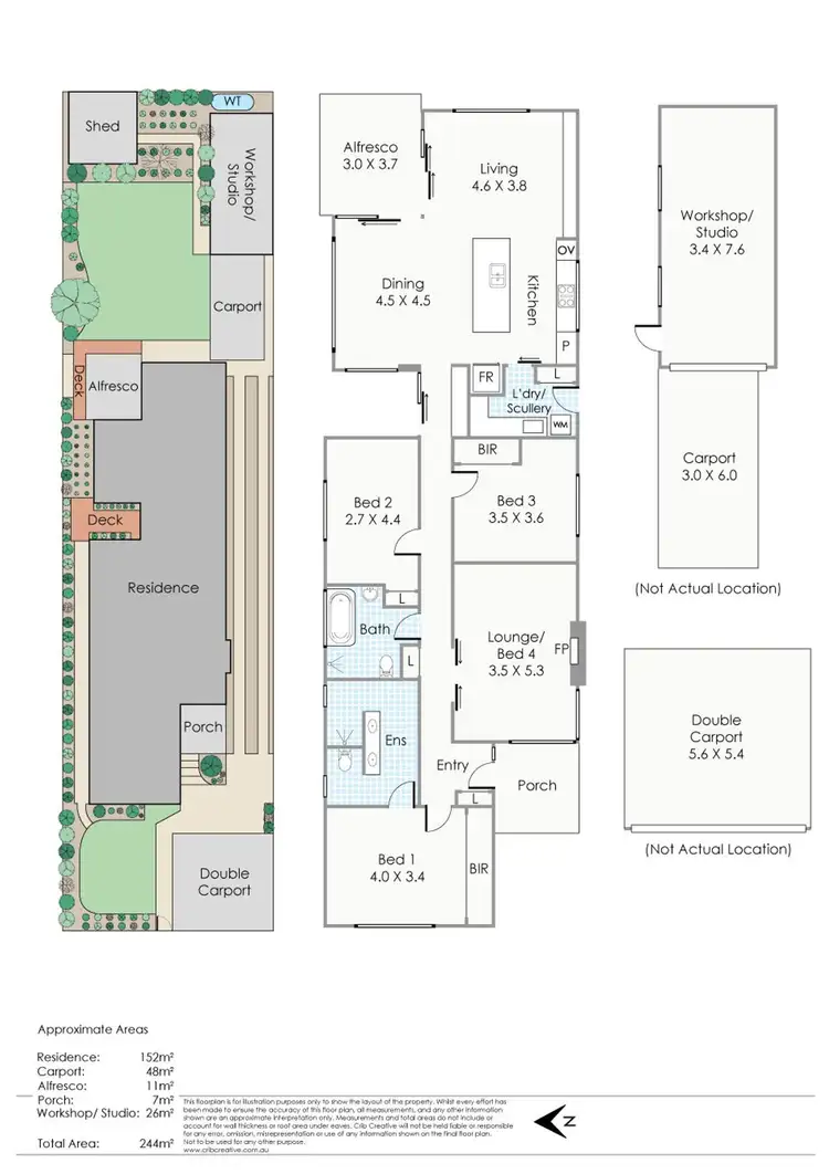 Floorplan of Homely house listing, 4 Rae Street, Leederville WA 6007