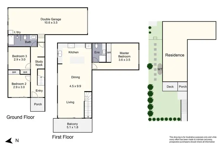 Floorplan of Homely townhouse listing, 2/148 Springvale Road, Glen Waverley VIC 3150