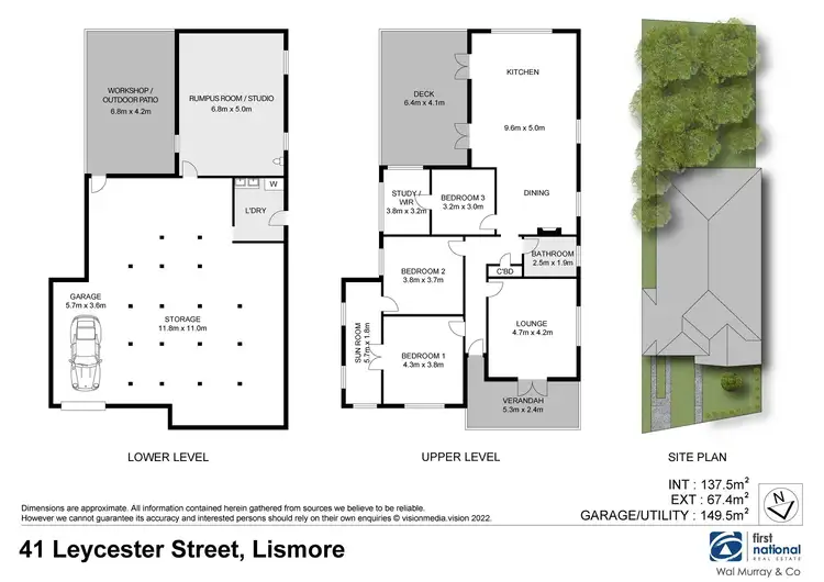 Floorplan of Homely house listing, 41 Leycester Street, Lismore NSW 2480