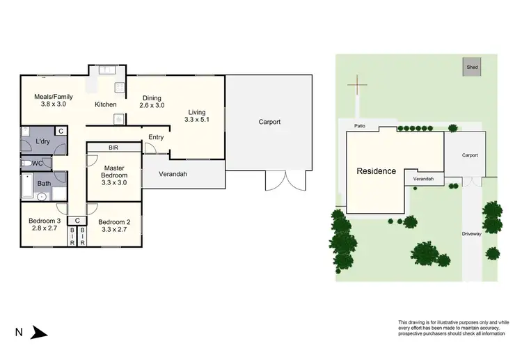 Floorplan of Homely house listing, 30 Dairy Lane, Ferntree Gully VIC 3156