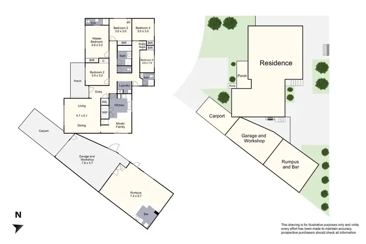 Floorplan of Homely house listing, 11 Vistula Court, Springvale South VIC 3172