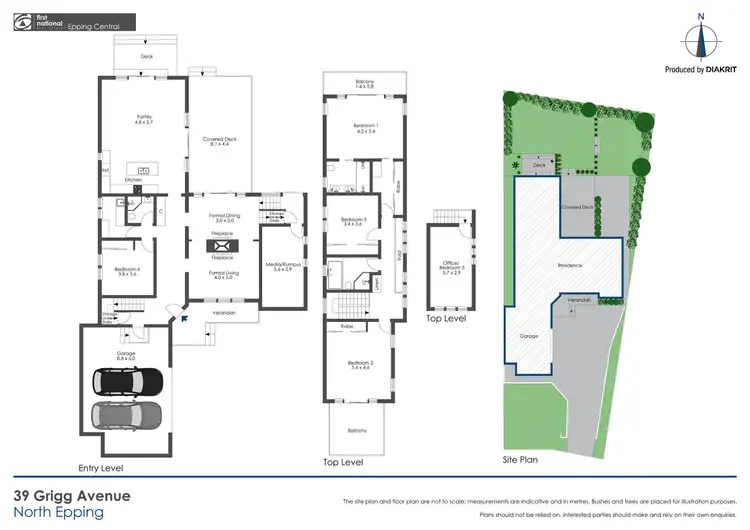 Floorplan of Homely house listing, 39 Grigg Avenue, North Epping NSW 2121