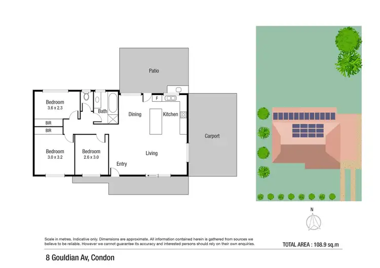 Floorplan of Homely house listing, 8 Gouldian Avenue, Condon QLD 4815