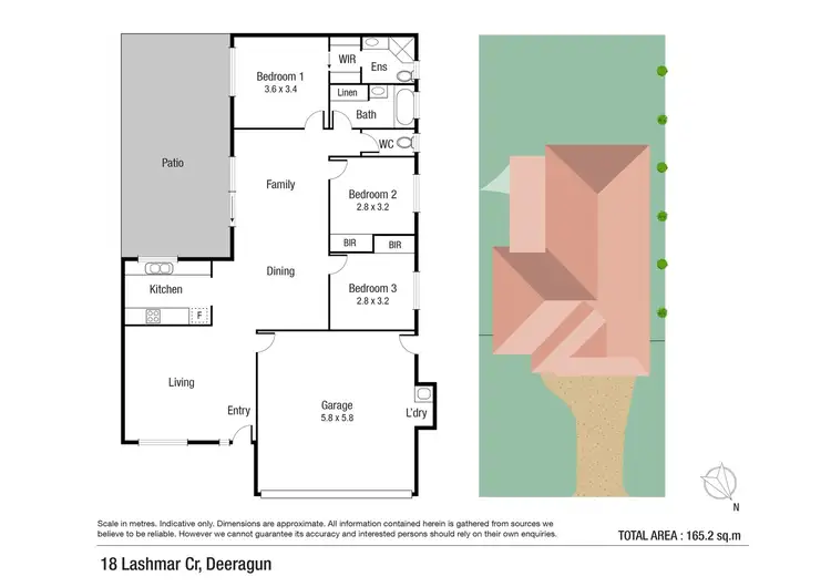Floorplan of Homely house listing, 18 Lashmar Crescent, Deeragun QLD 4818