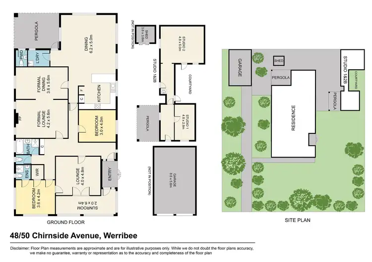 Floorplan of Homely house listing, 48-50 Chirnside Avenue, Werribee VIC 3030
