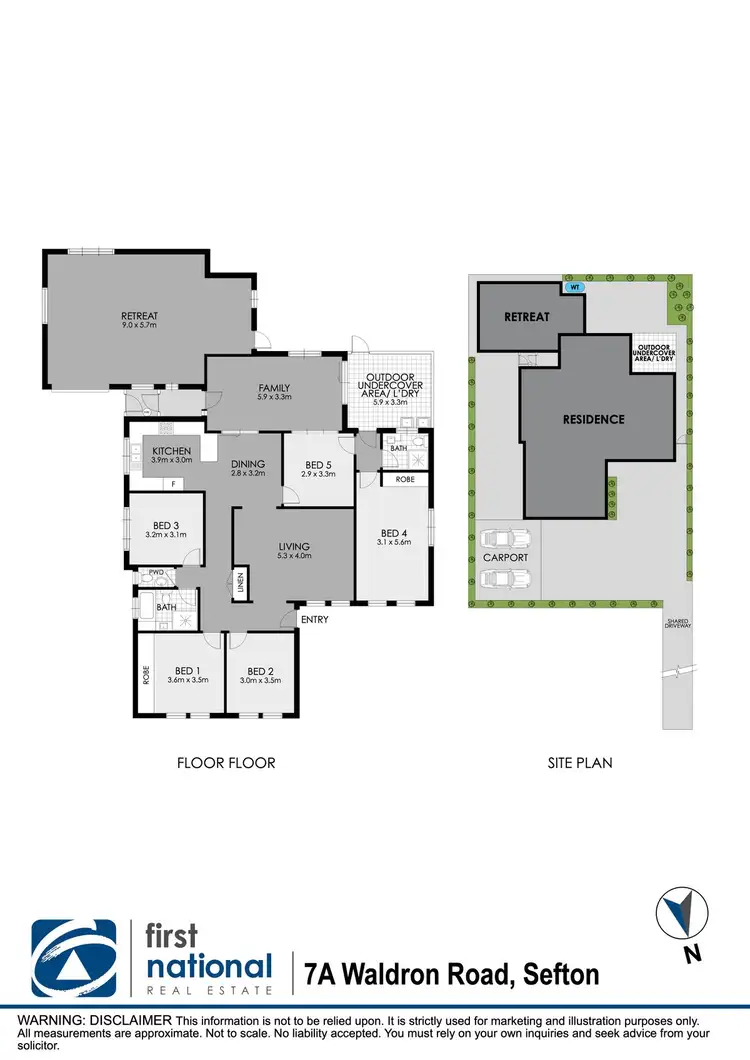 Floorplan of Homely house listing, 7A Waldron Road, Sefton NSW 2162