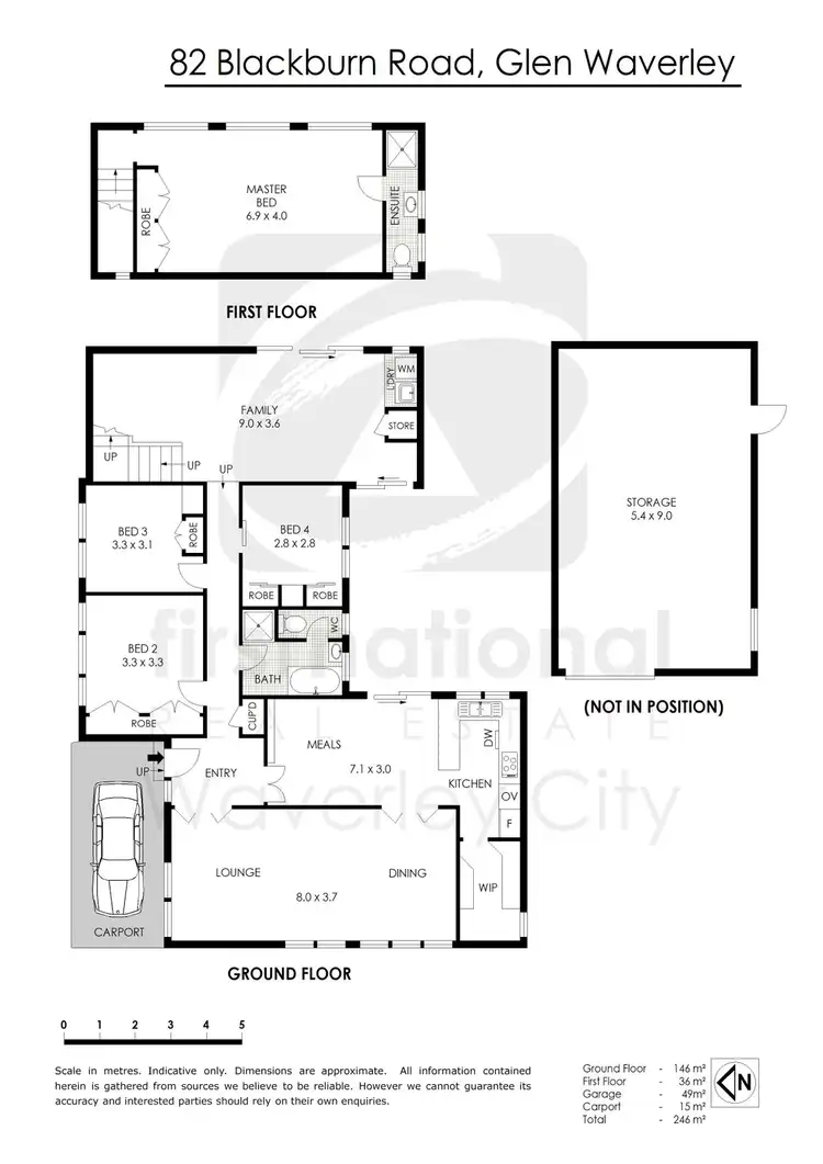 Floorplan of Homely house listing, 82 Blackburn Road, Glen Waverley VIC 3150