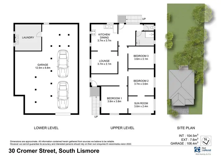 Floorplan of Homely house listing, 30 Cromer Street, South Lismore NSW 2480