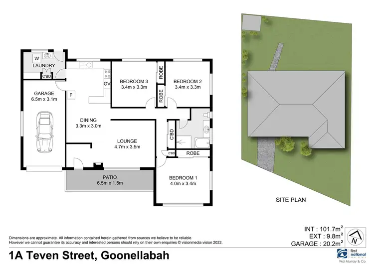 Floorplan of Homely house listing, 1A Teven Street, Goonellabah NSW 2480