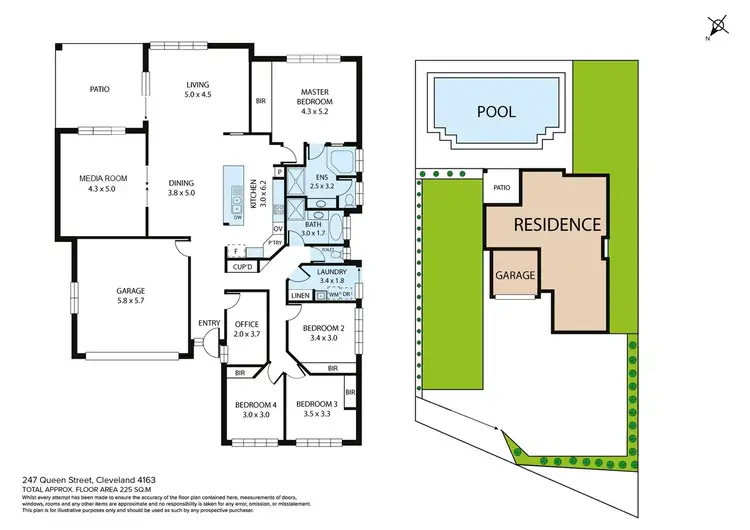 Floorplan of Homely house listing, 247 Queen Street, Cleveland QLD 4163