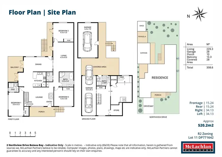 Floorplan of Homely house listing, 2 Northview Drive, Bateau Bay NSW 2261