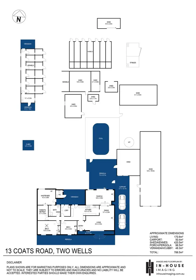 Floorplan of Homely land listing, 13 Coats Road, Two Wells SA 5501