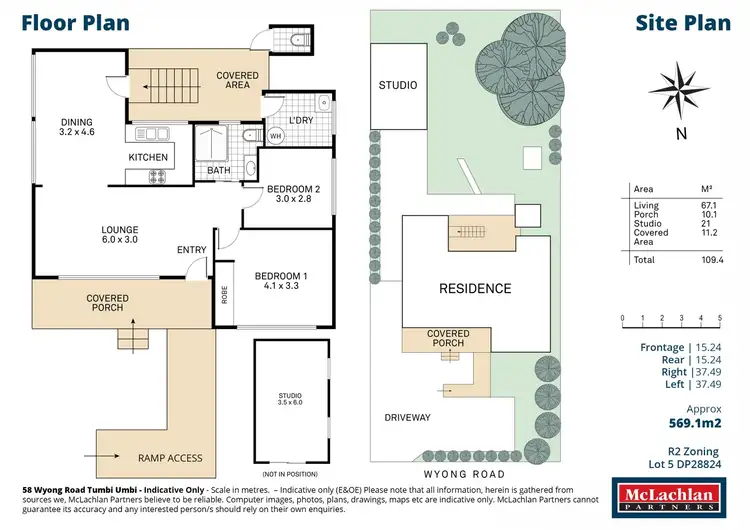 Floorplan of Homely house listing, 58 Wyong Road, Tumbi Umbi NSW 2261