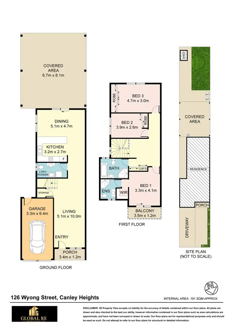 Floorplan of Homely semi-detached listing, 126 Wyong St, Canley Heights NSW 2166