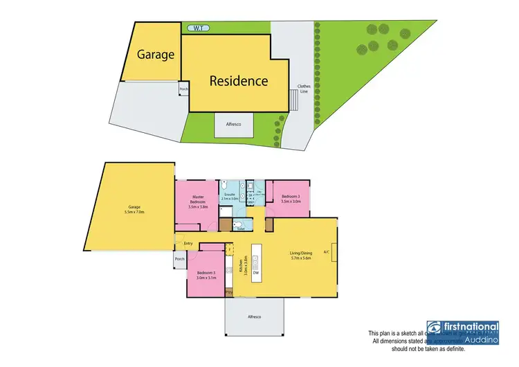 Floorplan of Homely unit listing, 3/.4 Anthony Court, Korumburra VIC 3950