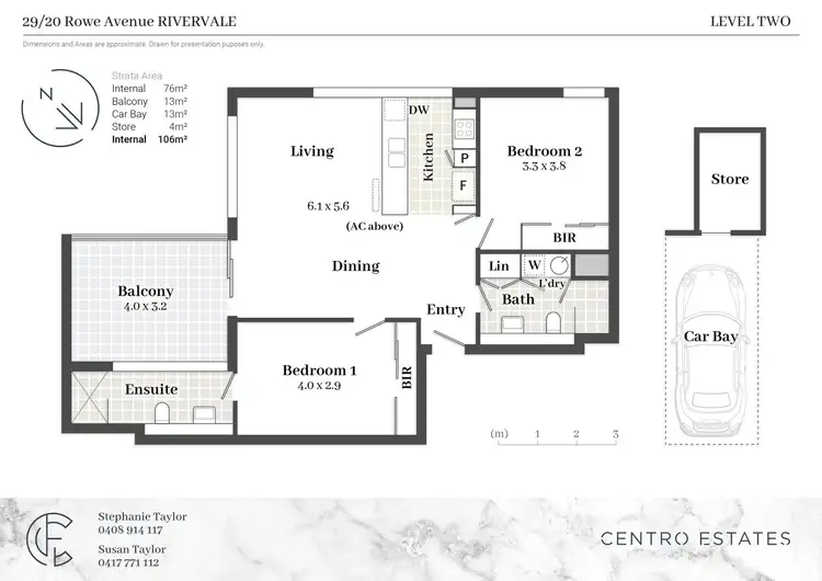 Floorplan of Homely apartment listing, 29/20 Rowe Avenue, Rivervale WA 6103