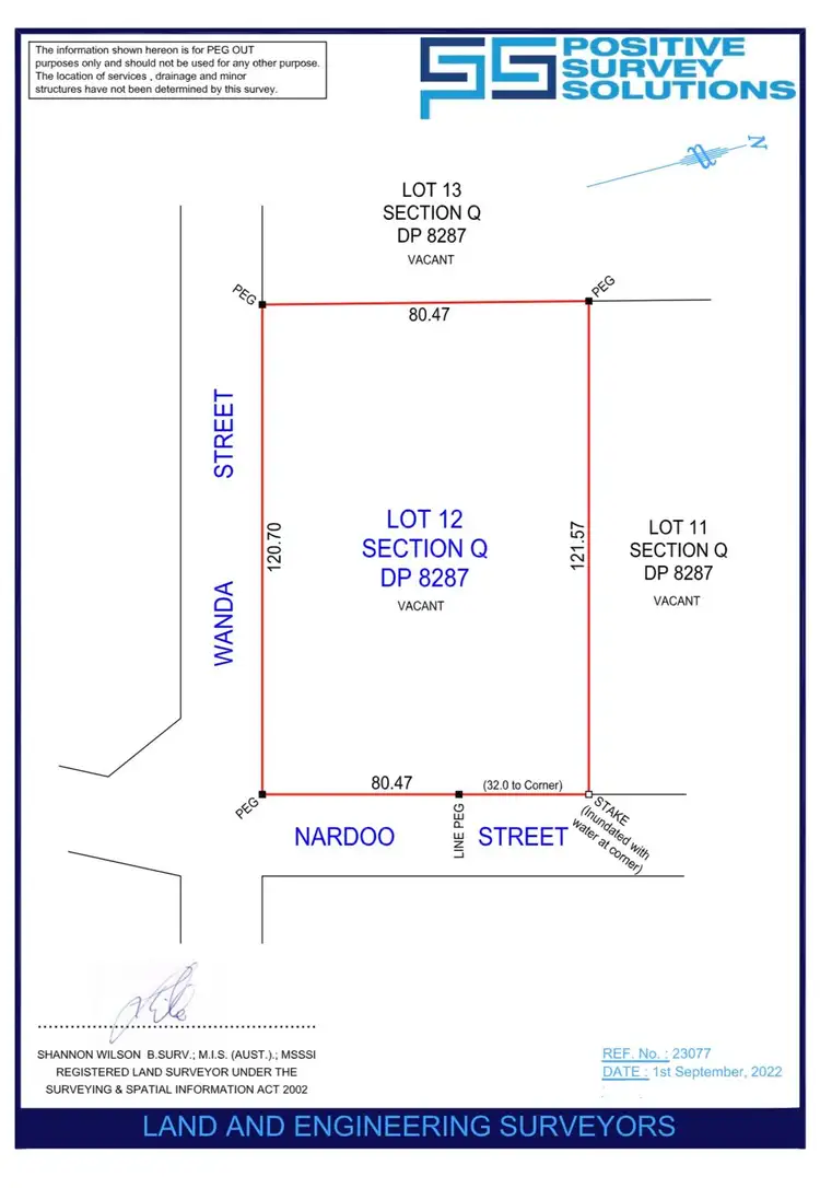 Floorplan of Homely land listing, Lot 12 Nardoo Street, Pindimar NSW 2324