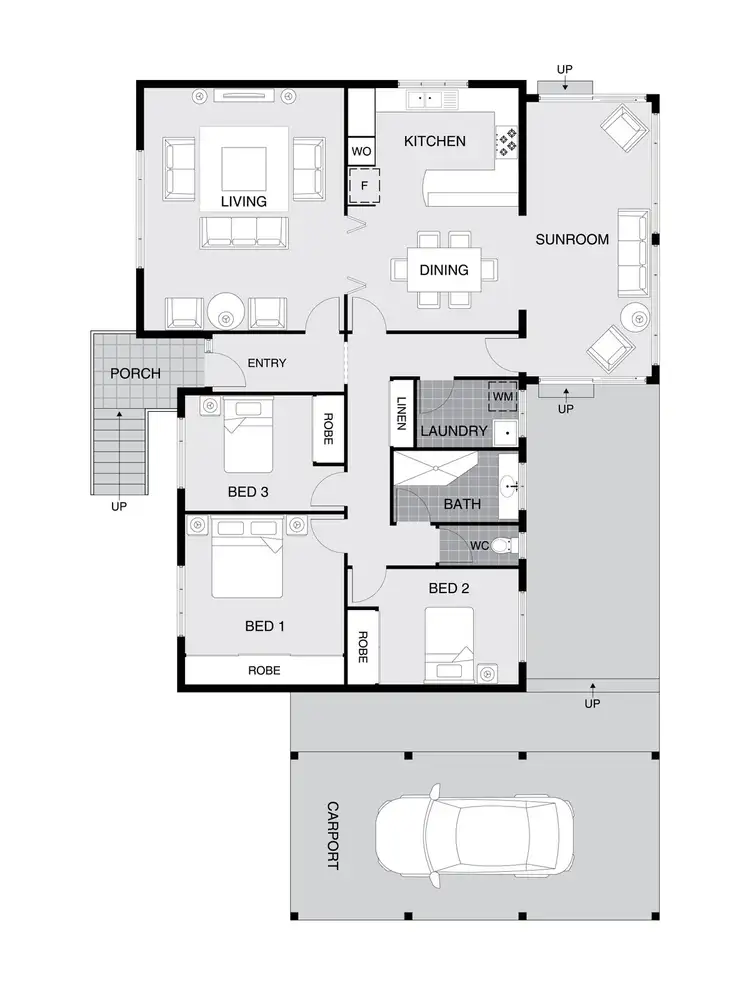 Floorplan of Homely house listing, 19 Mileham Street, Macgregor ACT 2615