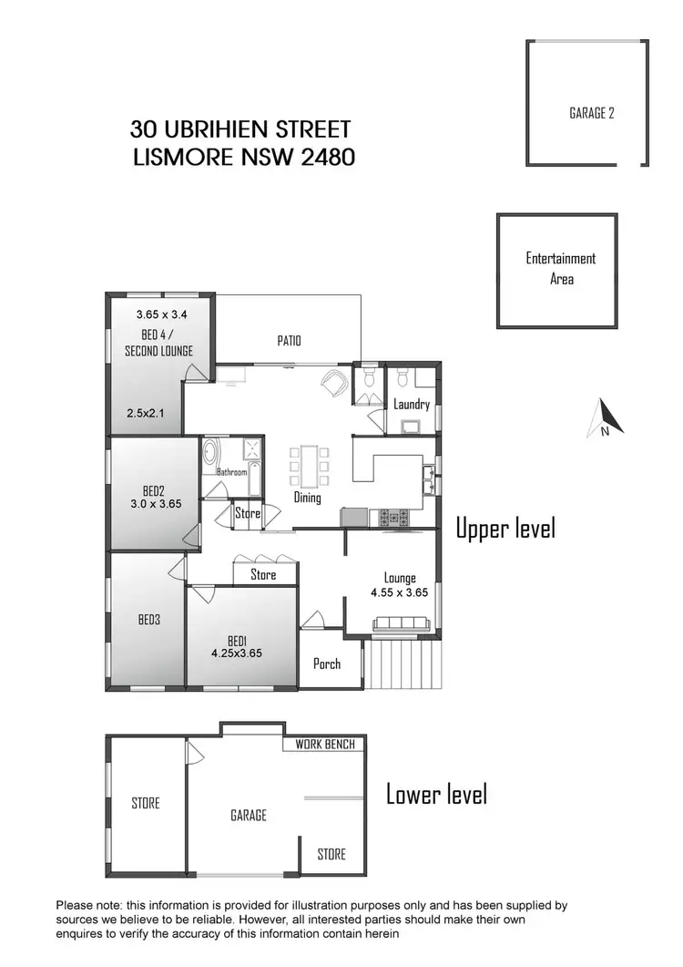 Floorplan of Homely house listing, 30 Ubrihien Street, Lismore NSW 2480