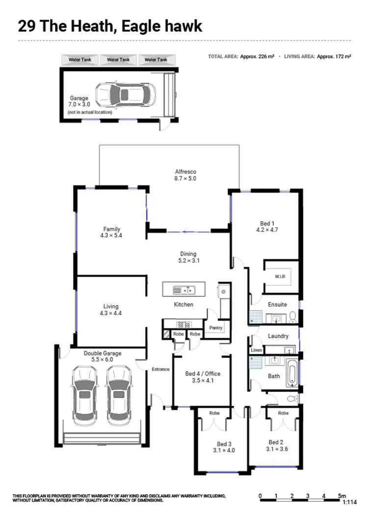 Floorplan of Homely house listing, 29 The Heath, Eaglehawk VIC 3556