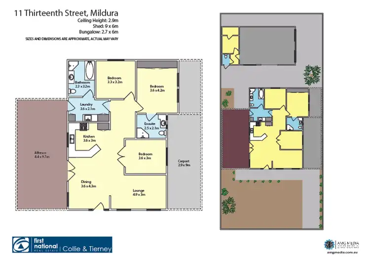 Floorplan of Homely house listing, 11 Thirteenth Street, Mildura VIC 3500