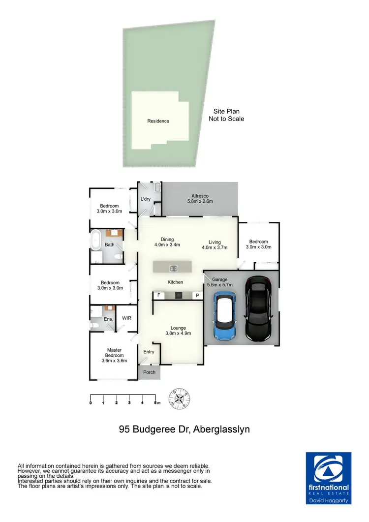 Floorplan of Homely house listing, 95 Budgeree Drive, Aberglasslyn NSW 2320