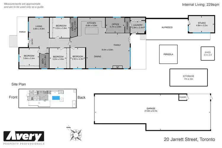 Floorplan of Homely house listing, 20 Jarrett Street, Toronto NSW 2283